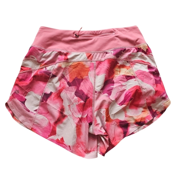 Athleta Women's Pink Floral Printed Run With It 3.5" Short Size XS - Picture 6 of 7